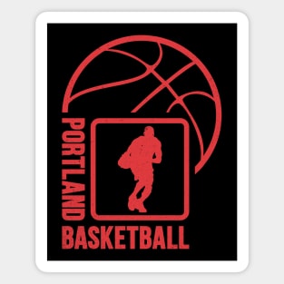 Portland Basketball 01 Magnet